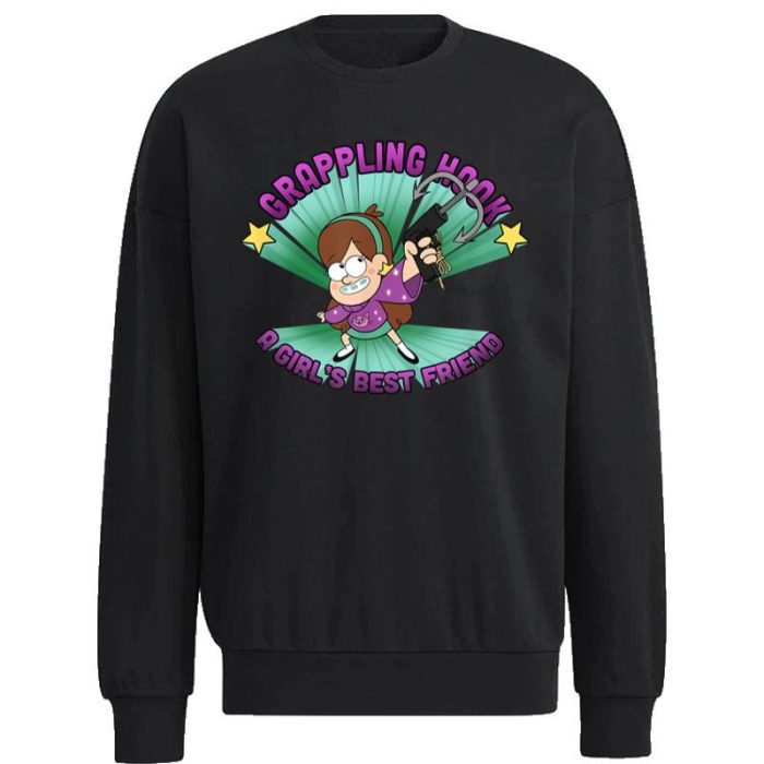 Disney Gravity Falls Mabel Pines Grappling Hook Logo Unisex Sweatshirt