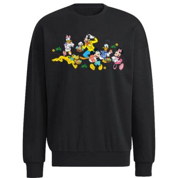 Disney Mickey And Friends Easter Egg Hunt Unisex Sweatshirt