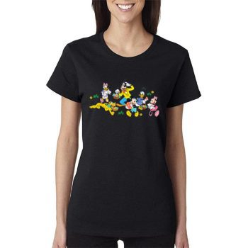 Disney Mickey And Friends Easter Egg Hunt Women Lady T-Shirt