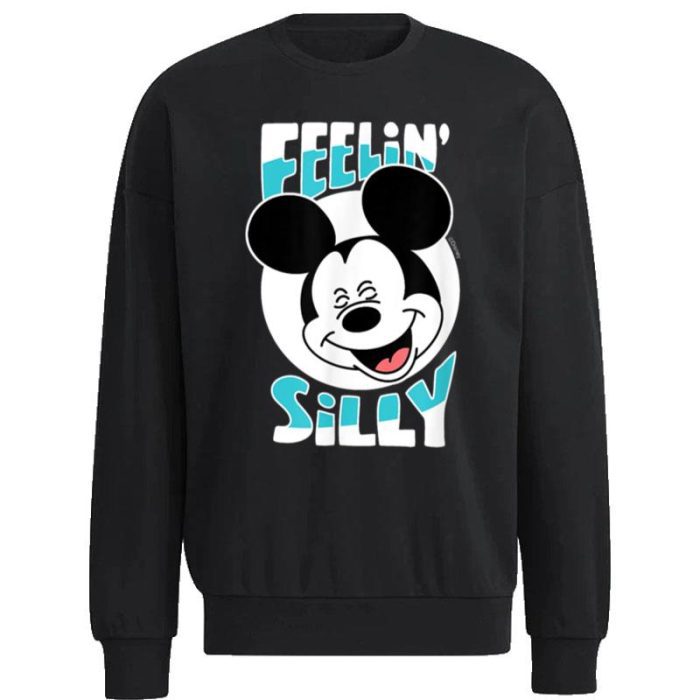 Disney Mickey Feelin Silly Unisex Sweatshirt