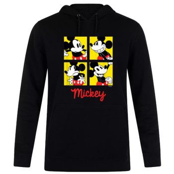 Disney Mickey Grid Unisex Pullover Hoodie