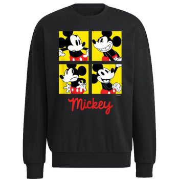 Disney Mickey Grid Unisex Sweatshirt