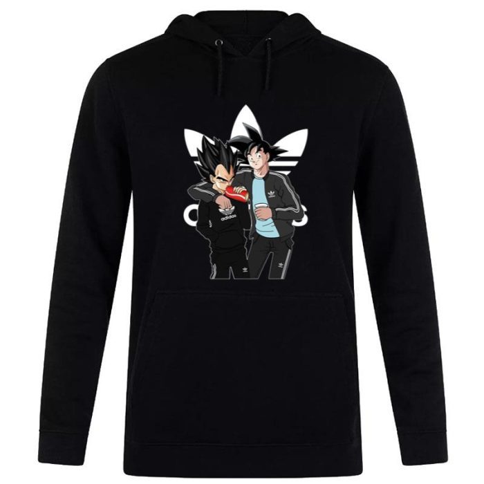 DragoNBAll Goku And Vegeta Adidas Unisex Pullover Hoodie