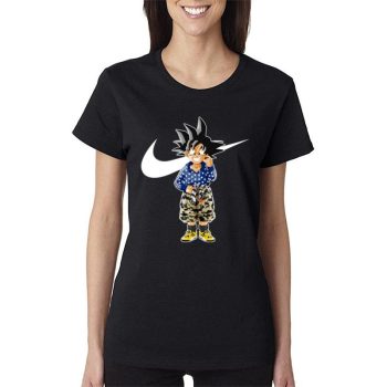 Dragon Ball Hyperbeast Nike Air Jordan Goku Fandom Women Lady T-Shirt