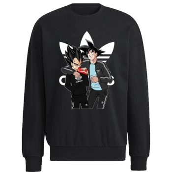 Dragonball Goku And Vegeta Adidas Unisex Sweatshirt