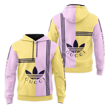 Gucci Adidas Unisex Pullover 3D Hoodie Luxury Brand Gifts 2023-24 IHT3127
