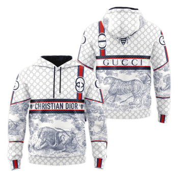 Gucci Dior Unisex Pullover 3D Hoodie Luxury Brand Gifts 2023-24 IHT3141