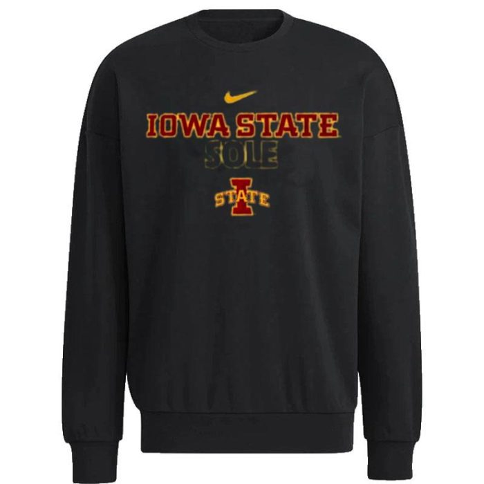Iowa State Cyclones Basketball Nike Iowa State Sole Unisex Sweatshirt