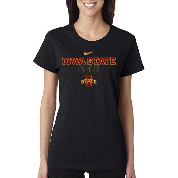 Iowa State Cyclones Basketball Nike Iowa State Sole Women Lady T-Shirt