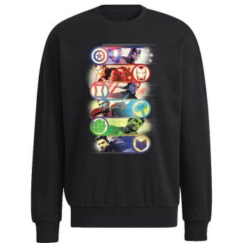 Marvel Avengers Endgame Super Heroes Team Up Unisex Sweatshirt