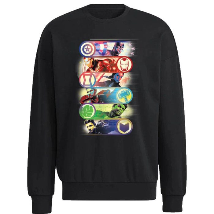 Marvel Avengers Endgame Super Heroes Team Up Unisex Sweatshirt