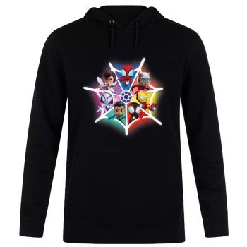 Marvel Spidey and His Amazing Friends Avengers Team-Up Unisex Pullover Hoodie