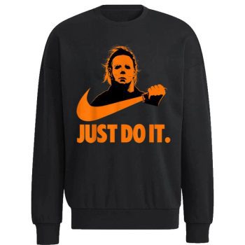 Michael Myers Just Do It Nike Halloween (1) Unisex Sweatshirt