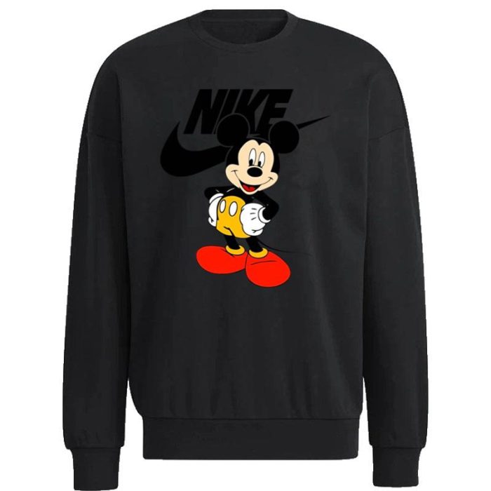 Mickey Mouse Nike Logo Unisex Sweatshirt