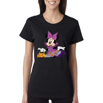 Minnie Witch Minnie Mouse Trip Witch Toddler Halloween Women Lady T-Shirt