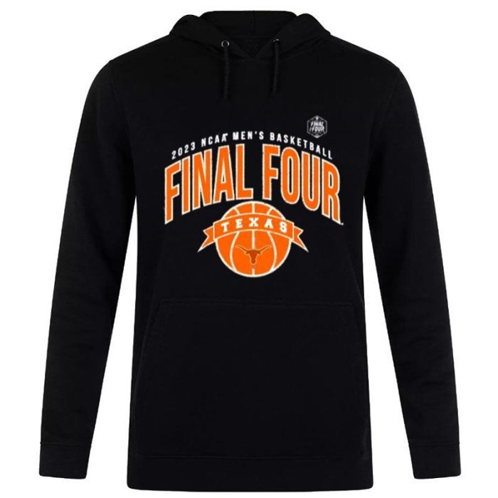 NCAA Basketball Final Four 2023 Texas Longhorns Unisex Pullover Hoodie