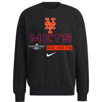 New York Mets 2022 Postseason Authentic Collection Dugout Unisex Sweatshirt