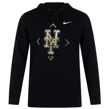 New York Mets Nike 2023 Camo Logo Unisex Pullover Hoodie