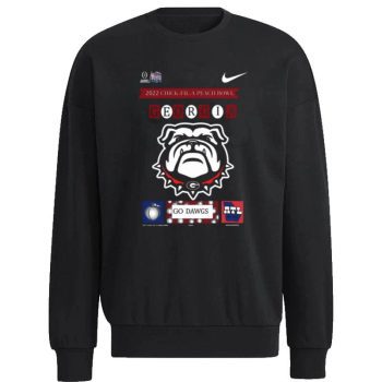 Nike 2022 Chick Fil A Peach Bowl Georgia Bulldogs Go Dawgs Unisex Sweatshirt