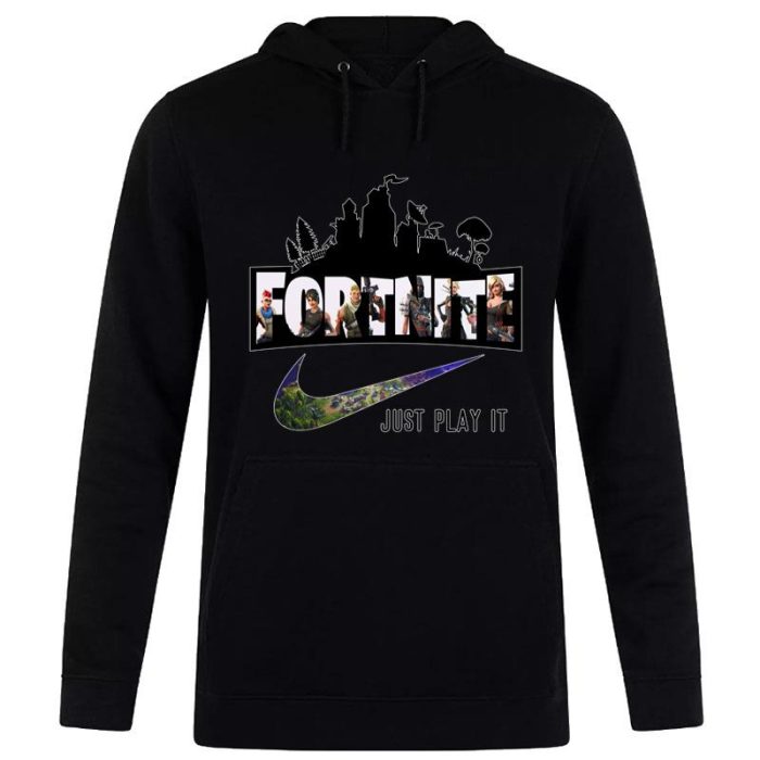 Nike Fortnite Just Play It Unisex Pullover Hoodie