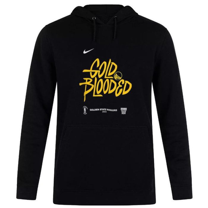 Nike Golden State Warriors Gold Blooded 2023 NBA Playoff Unisex Pullover Hoodie
