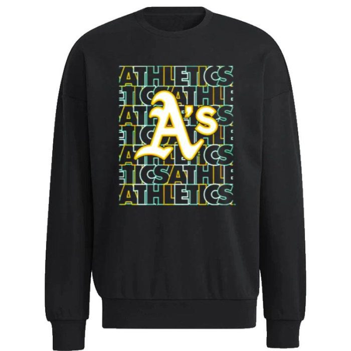 Oakland Athletics Letterman Unisex Sweatshirt
