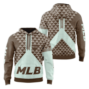 Prada MLB Unisex Pullover 3D Hoodie Luxury Brand Gifts 2023-24 IHT3312
