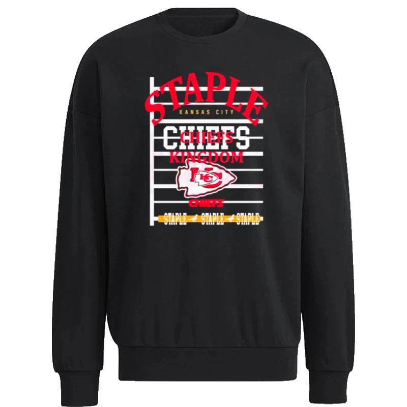 Staple Kansas City Chiefs Chiefs Kingdom Unisex Sweatshirt Cadadesigns