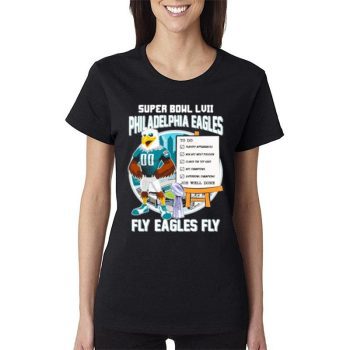 Super Bowl Lvii Philadelphia Eagles Fly Eagles Fly Job Well Done Women Lady T-Shirt