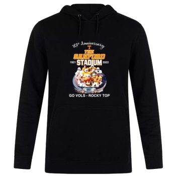Tennessee Volunteers 101St Anniversary 1921 2022 The Sanford Stadium Go Vols Rocky Top Unisex Pullover Hoodie