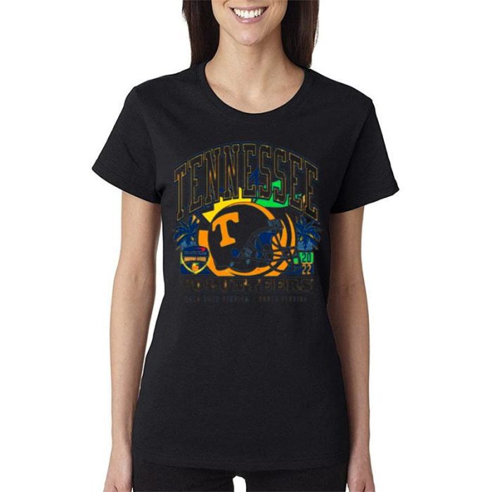 Tennessee Volunteers 2022 Orange Bowl Arch Helme Women Lady T-Shirt