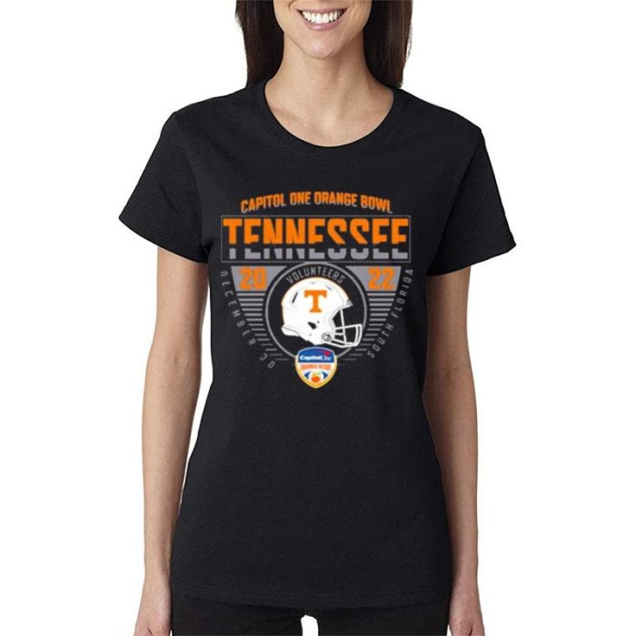 Tennessee Volunteers 2022 Orange Bowl Women Lady T-Shirt