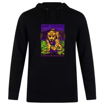 Tennessee Volunteers Vs LSU Tigers Tiger Stadium 2022 Game Day Unisex Pullover Hoodie