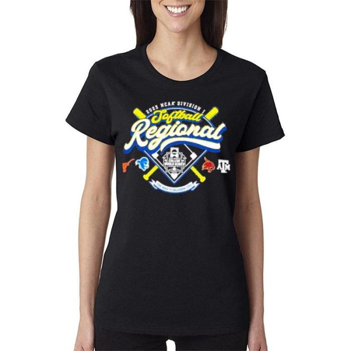 Texas 2023 Ncaa Division I Softball Regional Women Lady T-Shirt