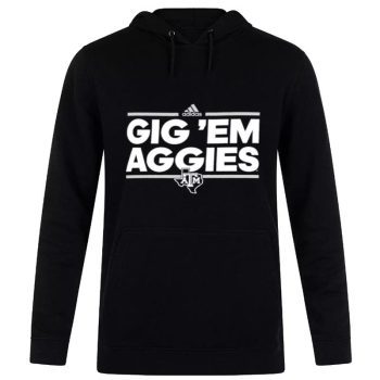 Texas A&M Aggies Gig Em Aggies Unisex Pullover Hoodie