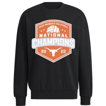 Texas Longhorns 2022 NCAA  Volleyball National Champions Unisex Sweatshirt