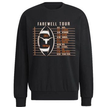 Texas Longhorns 2023 Football Schedule Unisex Sweatshirt