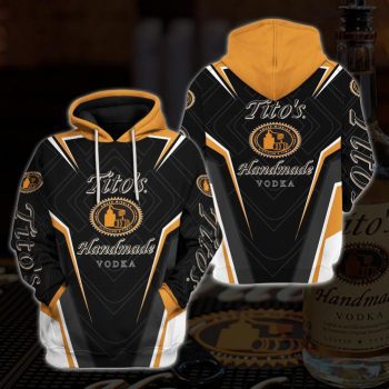 Tito's Handmade Vodka Unisex 3D Pullover Hoodie - Black IHT2114