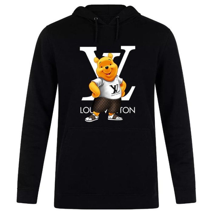 Winnie The Pooh Louis Vuitton Unisex Pullover Hoodie
