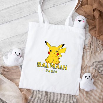Balmain X Pokemon Cotton Canvas Tote Bag TTB1062