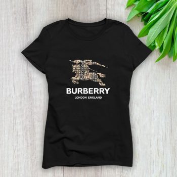 Burberry London Logo Luxury Lady T-Shirt Luxury Tee For Women LDS1071