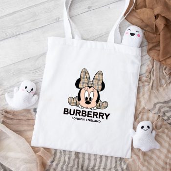 Burberry Minnie Mouse Kid Cotton Canvas Tote Bag TTB1098