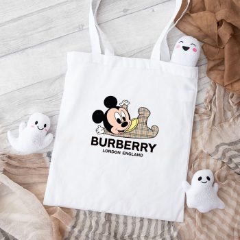 Burberry Minnie Mouse Kid Cotton Canvas Tote Bag TTB1099