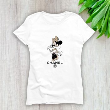 Chanel Minnie Mouse Lady T-Shirt Luxury Tee For Women LDS1163