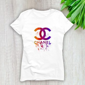 Chanel Original Colorful Logo Lady T-Shirt Luxury Tee For Women LDS1145