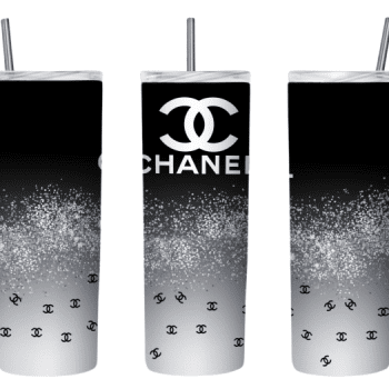 Chanel Yeti Inspired Luxury Skinny Tumbler 20oz  SKT1530