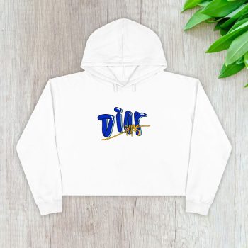 Dior Logo Luxury Crop Pullover Hoodie For Lady CPH1177