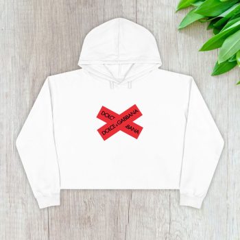 Dolce & Gabbana Dolce & Gabbana Logo Crop Pullover Hoodie For Lady CPH1219