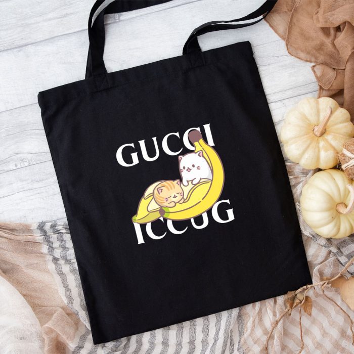 Gucci Bananaya Cotton Canvas Tote Bag TTB1420