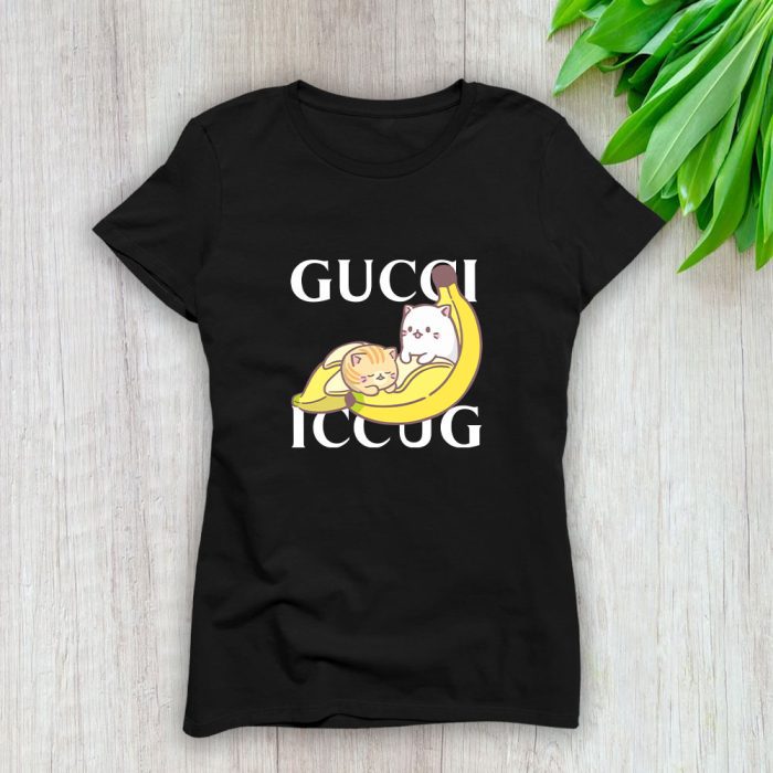 Gucci Bananaya Lady T-Shirt Luxury Tee For Women LDS1422